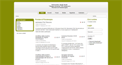 Desktop Screenshot of fisioterapia.unicz.it