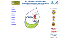 Desktop Screenshot of chem4life.unicz.it