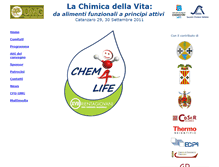 Tablet Screenshot of chem4life.unicz.it